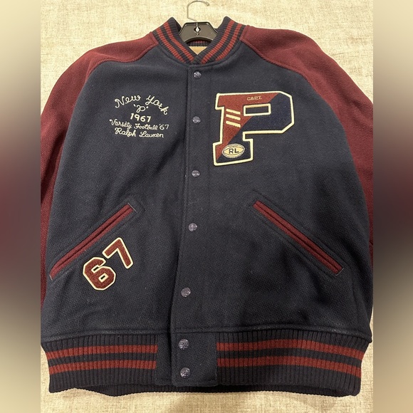 RALPH LAUREN VARSITY JACKET